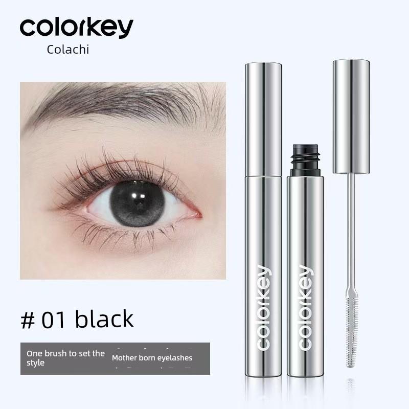 Colorkey Mascara Primer for Lengthening and Curling, Smudge-Proof, Thickening, and Styling, Suitable for Students and Natural-Looking Women
