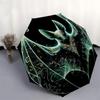 1pc Ethereal Bat Artwork Umbrella with Plastic Handle,Suitable for All Seasons Home Travel Outdoor UmbrellaDD1067