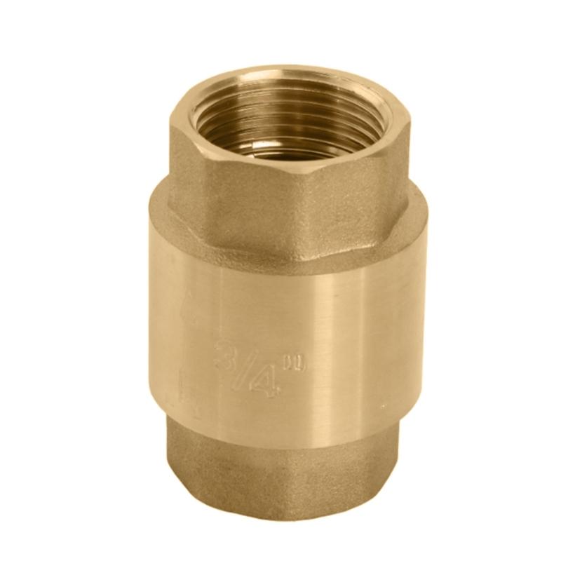 Convenient Water Pipelines Solution 3/8"/1/2"/3/4" Threaded Check Valves Water Backflow Control Valves Simple Installs