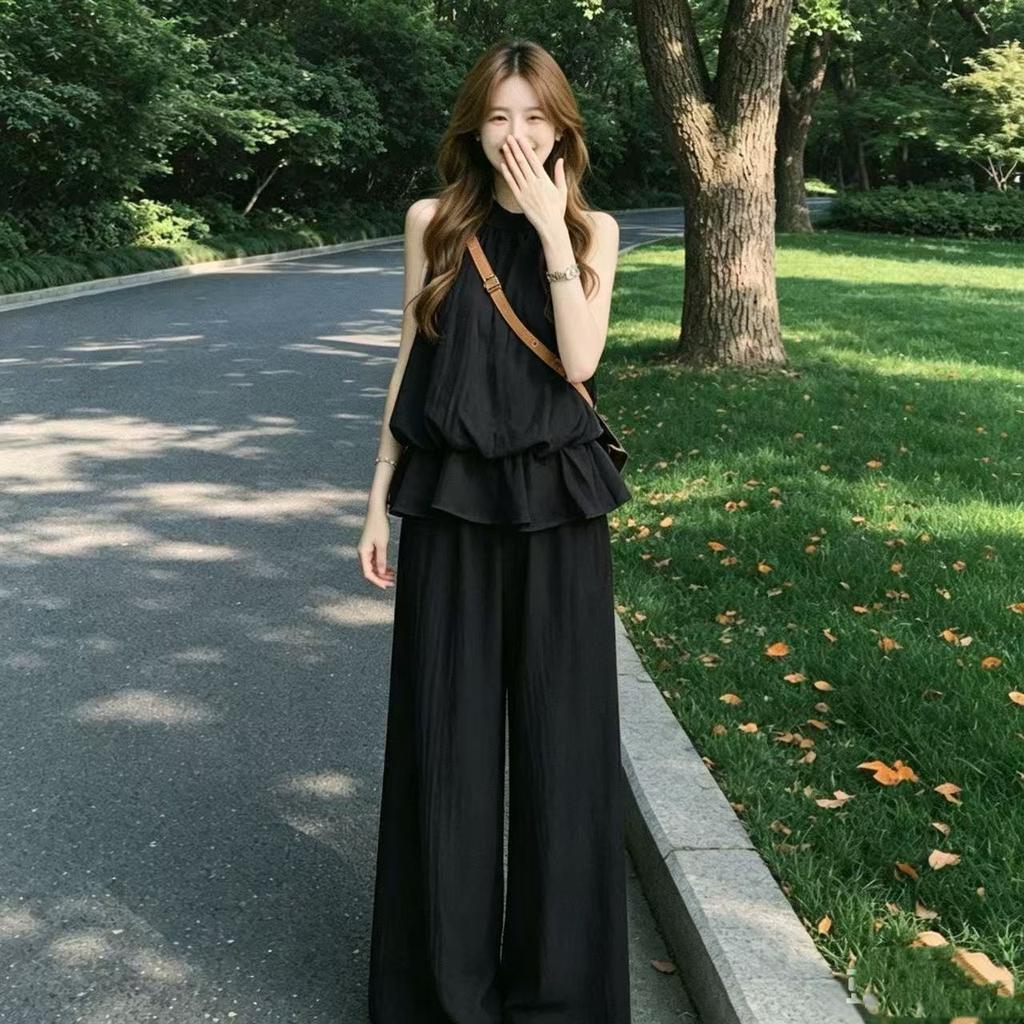 2026 New Minimalist Suit Beautiful Temperament Casual Sweet Simple Commuting Temperament Thin Summer Beauty