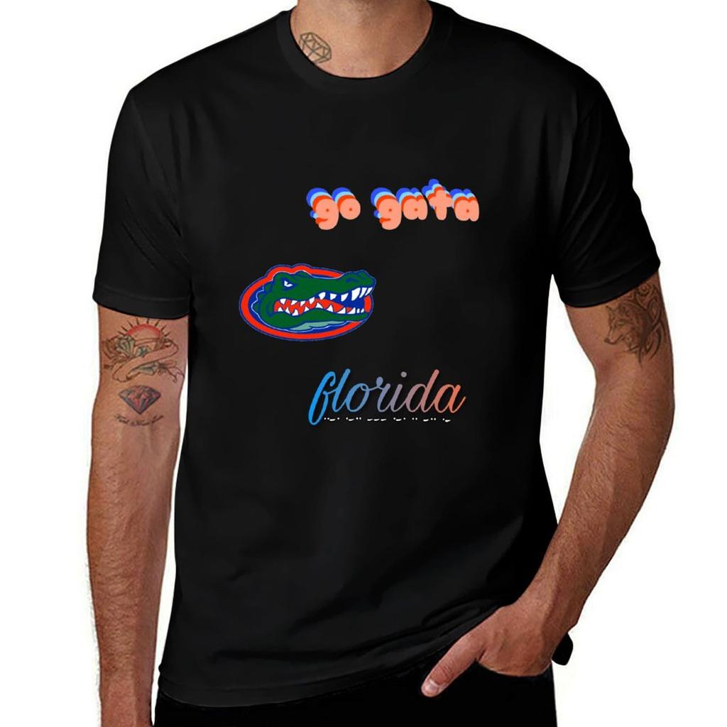 Gator Pack T-shirt Anime T Shirts For Man Man T Shirts Graphic Cotton T Shirt Man T-shirt