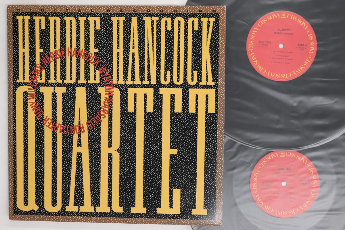

LP Record HERBIE HANCOCK Quartet 36AP24889 CBS SONY 1982 Japan Jazz Used
