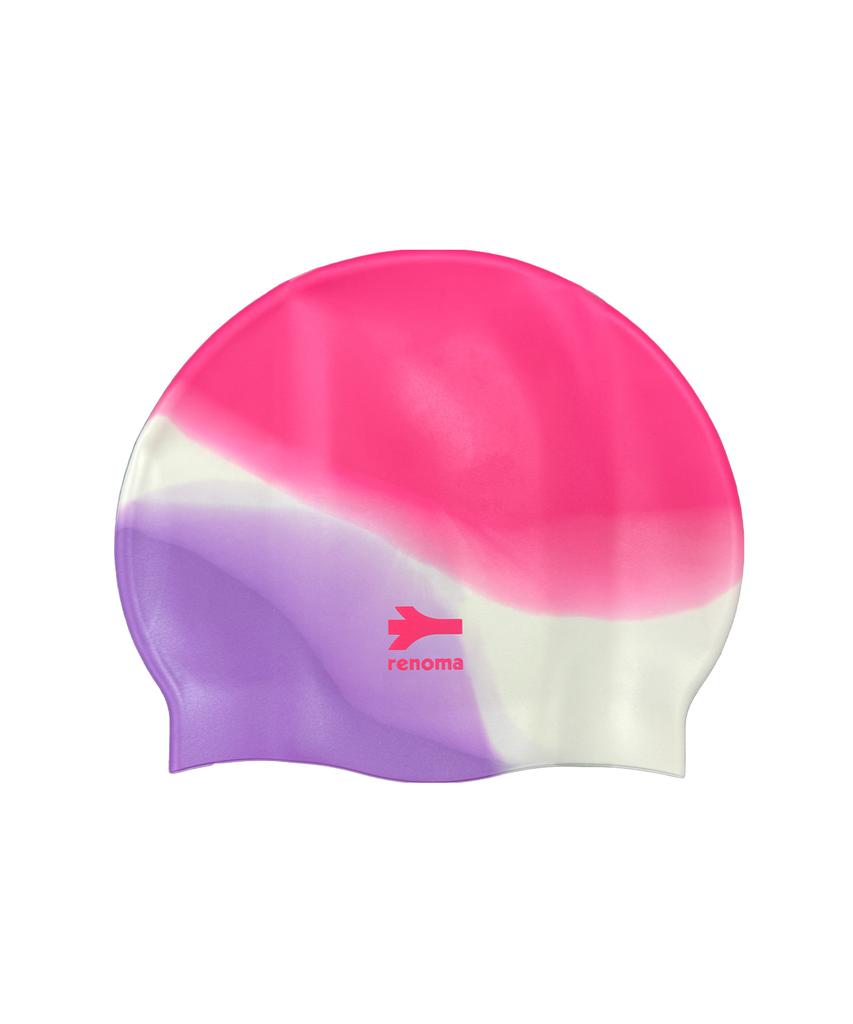 Lenomasuyeongbog Adult Gradient Silicone Swim Cap Pink Ro-Rc2F410-Pk
