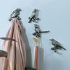 Bird Wall Hook Entryway Decor With Durable Resin Design Great For Organizing