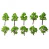 Props Model Trees Railroad Artificial Diorama Scenery Supplies Plastic