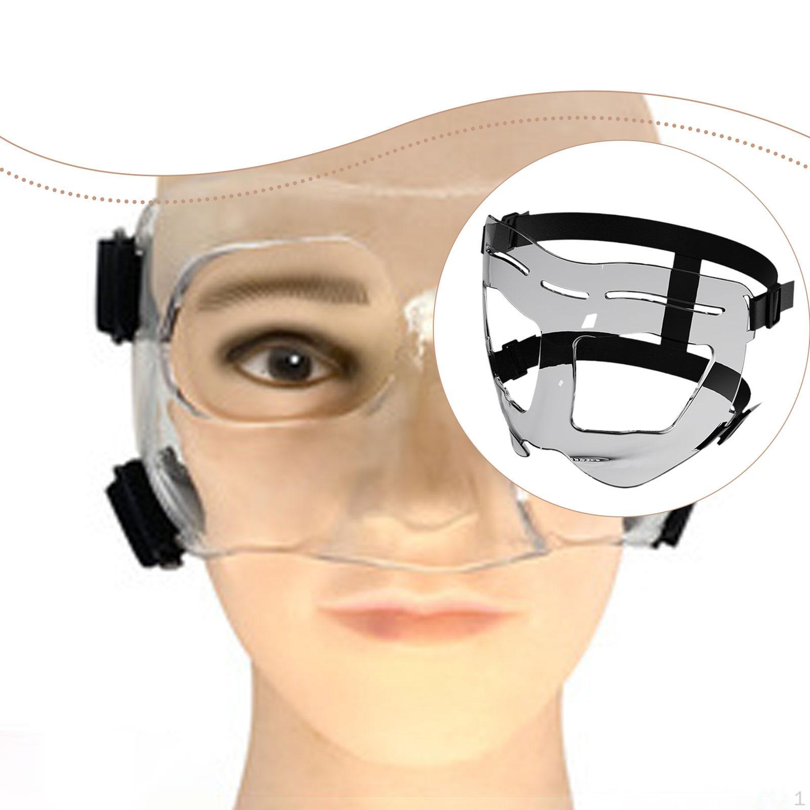 

Баскетбол Лицо Защита Спорт Защита Носа Лицевая, для Футбола, Тренировок, Упражнений, Бокса, Adults 16.5x13.5cm