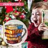 Painted Book Mug Hand Painted Resin Coffee Cup Artistic Decorative Mug For Home Office
