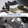 PATIKIL M.2 2242 NVMe SSD Heatsink Kit 34x22x6.7mm, Laptop Memory Heatsink Copper Cooling Thermal Pad Radiator Cooler, Copper Color