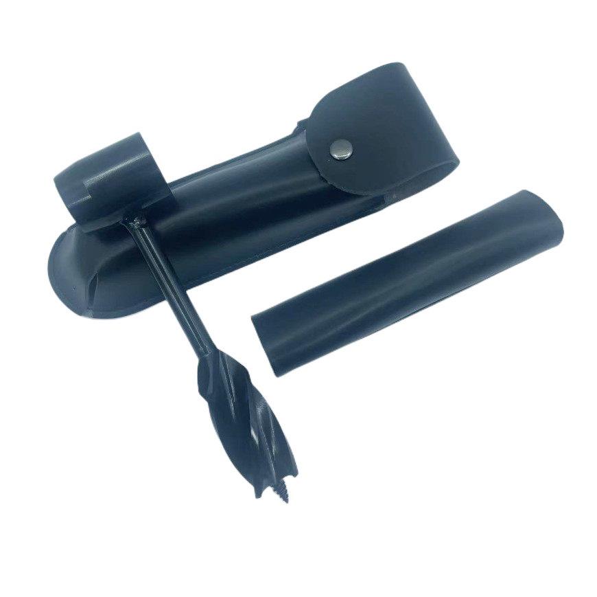 Kamp, Doğrama, Su Getirme ve Açık Hava Hayatta Kalma İçin Manuel Dört Kenarlı Ağaç İşleme Matkabı