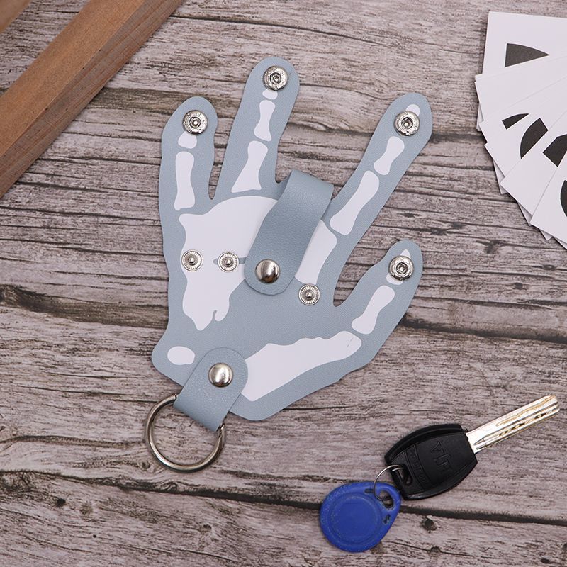 Creative Cross-border Popular Pendant Palm Keychain Pendant DIY Halloween Funny Keychain