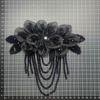 Nail Bead Decor Brooch Pin Fabrics Handmade Shoulder Decorative Flowers  Crafts Making