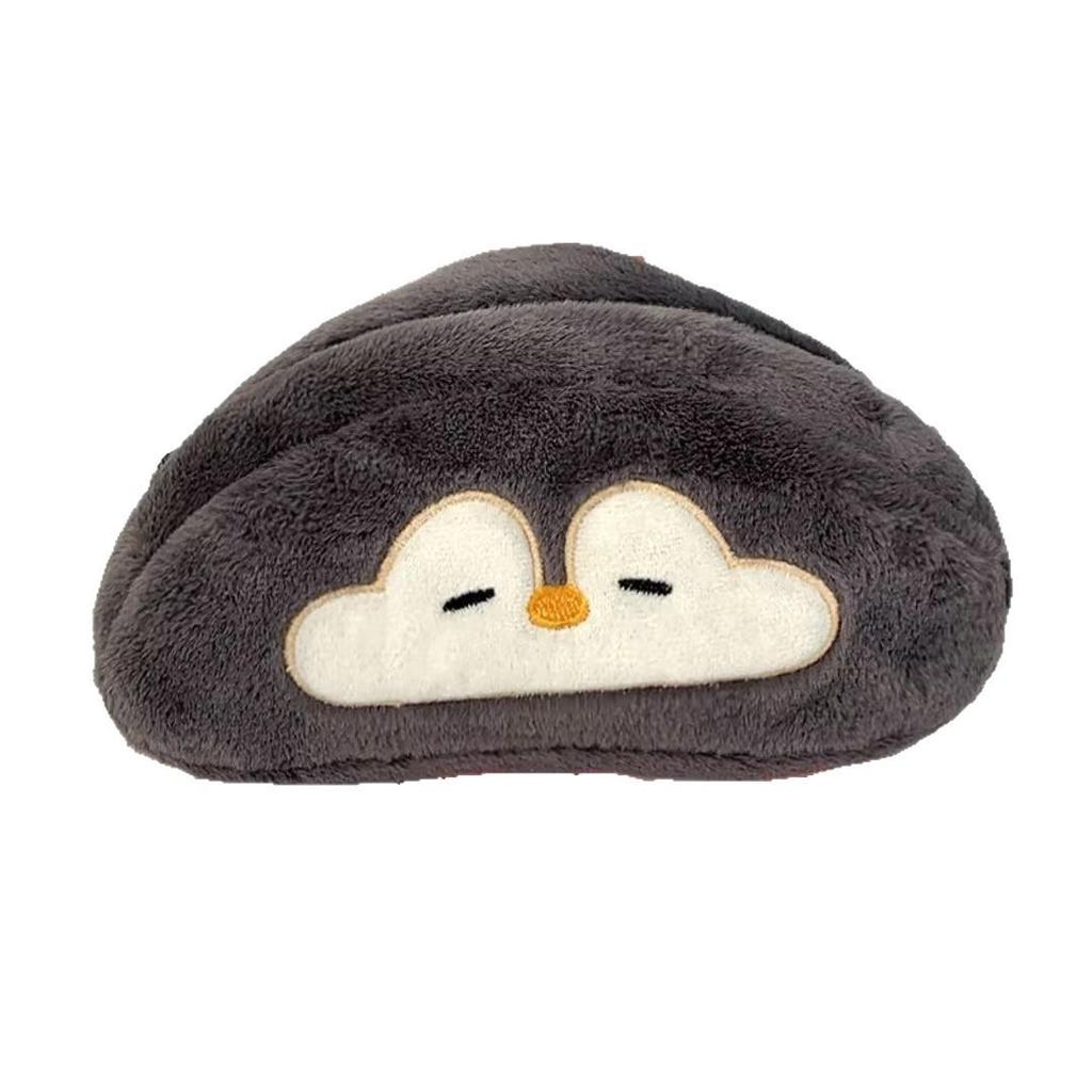 Plush Penguin Pencil Otter Adorable Case Makeup Bag Compact Stylish Large Capacity For Students