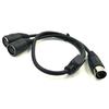 MIDI Sync Breakout Cable Male to Female DIN 5-Pin Splitter Y Adapter MIDI Cable