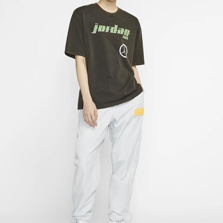 (WMNS) Jordan Moto Loose Black T-Shirt Women's CW2205-010