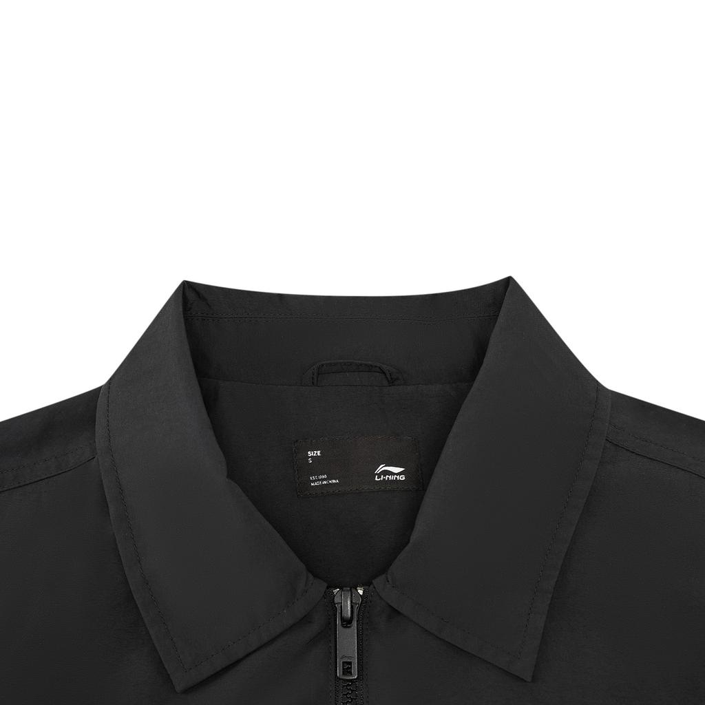 Li Ning Sport Lifestyle Serie Winddicht Waterafstotend Koppel Windjack Uniseks Bovenkleding AFDWJ25-1