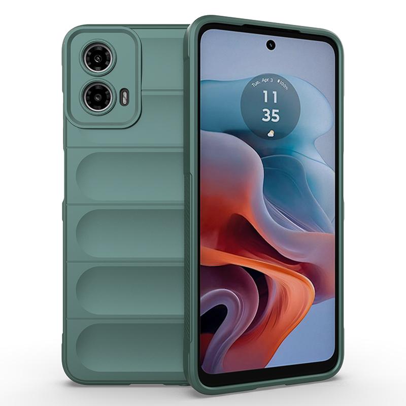 Dla Motorola Moto G32 G62 G73 G54 G84 G34 5G Tylna Pokrywa Etui na Telefon Miękki Silikon Odporny na Upadki Wstrząsoodporna Ochrona Funda Coque