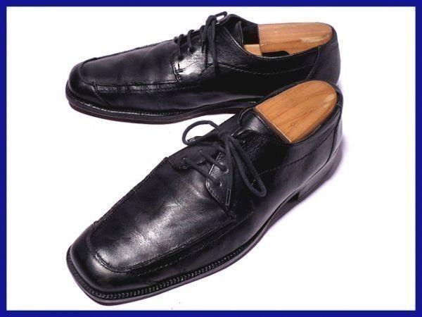 

Lloyd Germany Leather U-Tip Leather Sole Size 26.0 Black