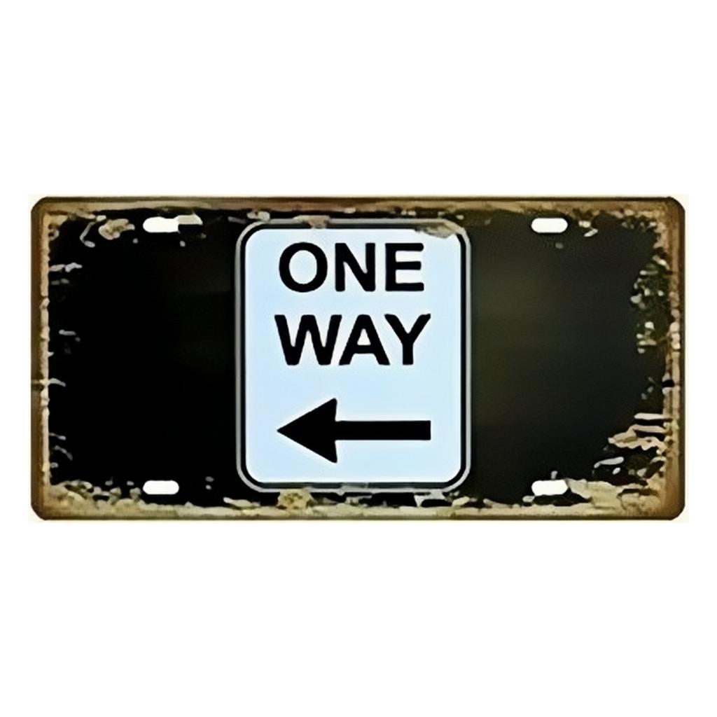 Toile Smile Welcome WIFI License Plate Store Wall Decor Restrooms Tin Sign Vintage Road Guide Metal Sign Plaques Poster