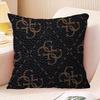 Fashion G_GuessS Logo Printed Office Cushion Pillowcase Car Cushion Cover45X45CM Lumbar Pillowcase Sofa Pillowcover