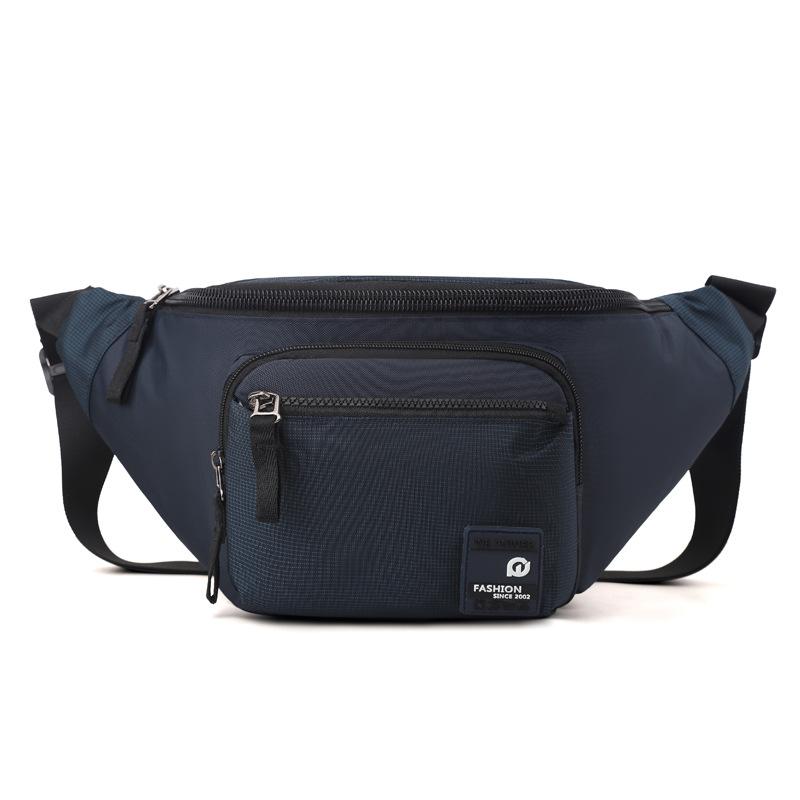Portable Waterproof Men's Chest Bag Multi-functional Outdoor Sports Sling Bag Travel Shoulder Bag Waist Pack Crossbody