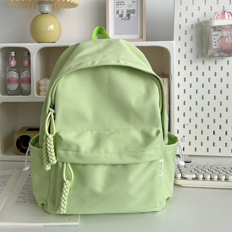 Aesthetic Backpack Dopamine Lightweight Korean Style School Bag for Middle High School Girls Travel Daypack