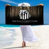 Santos FC Art Print Beach Towel, Large Soft Quick Dry Towel for Beach Camping Swimming
