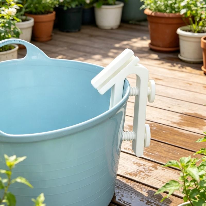 Multipurpose Bucket Hose Holder Support Retainer Clip Efficient Watering Needs For Various Uses Stable Water Flows