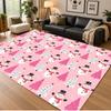 Christmas Theme Floor Carpet, Soft Area Rug, Xmas Indoor Home Holiday Decoration