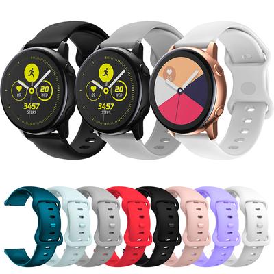 Řemínek 20 mm pro Samsung Galaxy Watch 4 46 Řemínek 42 mm Motýlí spona Řemínek k hodinkám Vodotěsný Venkovní řemínek 20 mm Univerzální