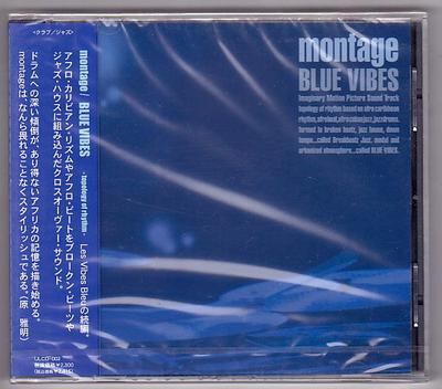 CD MONTAGE - Blue Vibes ULCD002 Universal Langu 2003 Japan ObiDance & Electronica Begagnad
