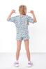 Girls’ Clothing Set – Breathable Fabric & Fun Print Design, Summer ,6459-055 HC