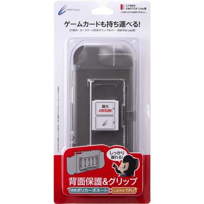 CYBER Grip Cover with Card Case SWITCH Clear Switch (for Lite) -