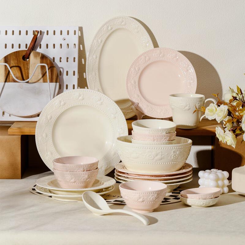 Cream Style Ceramic Dinnerware
