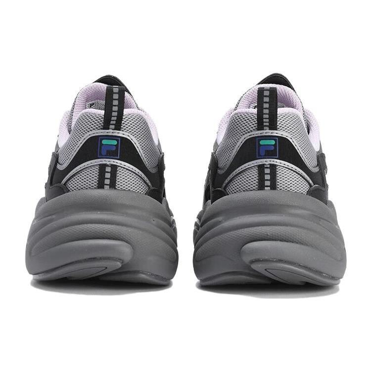 New FILA Mars 1S Breathable Retro Sneakers 'Grey Black' Women's F12W322109FFA