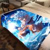 1 Stück Dragon Ball Super Aufdruck Flanelldecke, Hohe Qualität für alle Jahreszeiten, Heimdekoration, Wärme und Komfort, Perfekt für Weihnachtsgeschenke