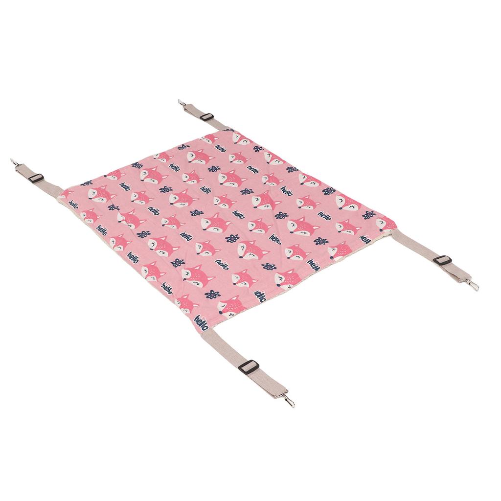Cat Hammock Soft Comfortable Warm Pet Double Layer Plush Hammock for Rabbits Kittens Hamsters Puppies Ferrets