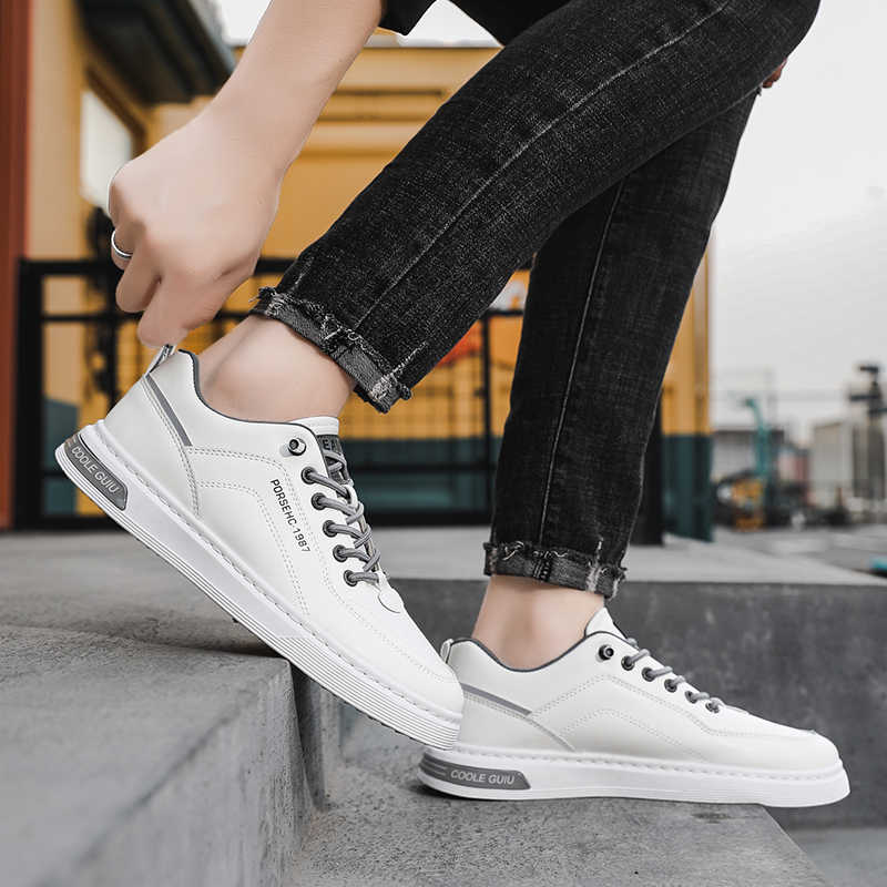Round Nose Demi-season Black Sneakers For Woman Loafers Sneakers Shoes Women Boots Autumn Sport From Famous Brands 2025