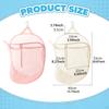 Hanging Laundry Hamper Closet Storage Basket Toys Organizer Foldable Dirty Clothes Bag with