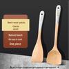 Beech Wood High-Temperature Resistant Spatula Set for Non-Stick Pans