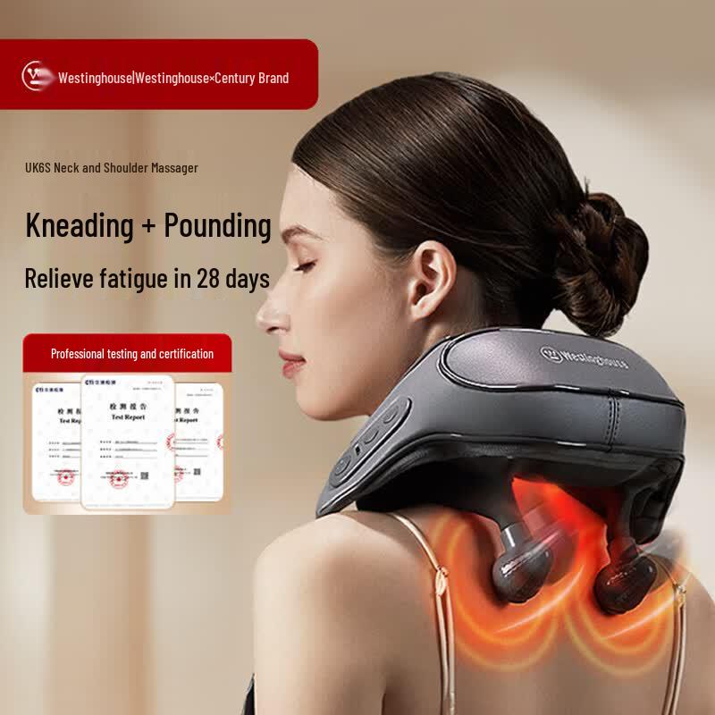 Westinghouse UK6S Heated Neck & Shoulder Massager CN plug (adapter included)