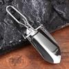 Gardening Shovel Stainless Steel Foldable Yard Tool Small Garden Shovel For Planting Sowing Transplanting Cultivating