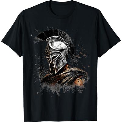 T-shirt Guerrier Spartiate Légionnaire Romain Gladiateur