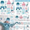 Party Christmas Photo Props With Cartoon Snowman Design For Celebrations Festive