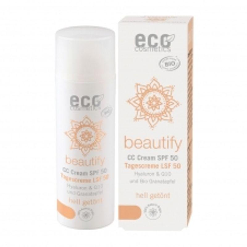 Eco Cosmetic CC Cream LSF50 (Light) 50ml