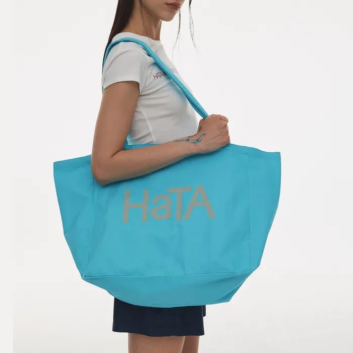 HaTA Signature Eco Bag_Aqua Blue