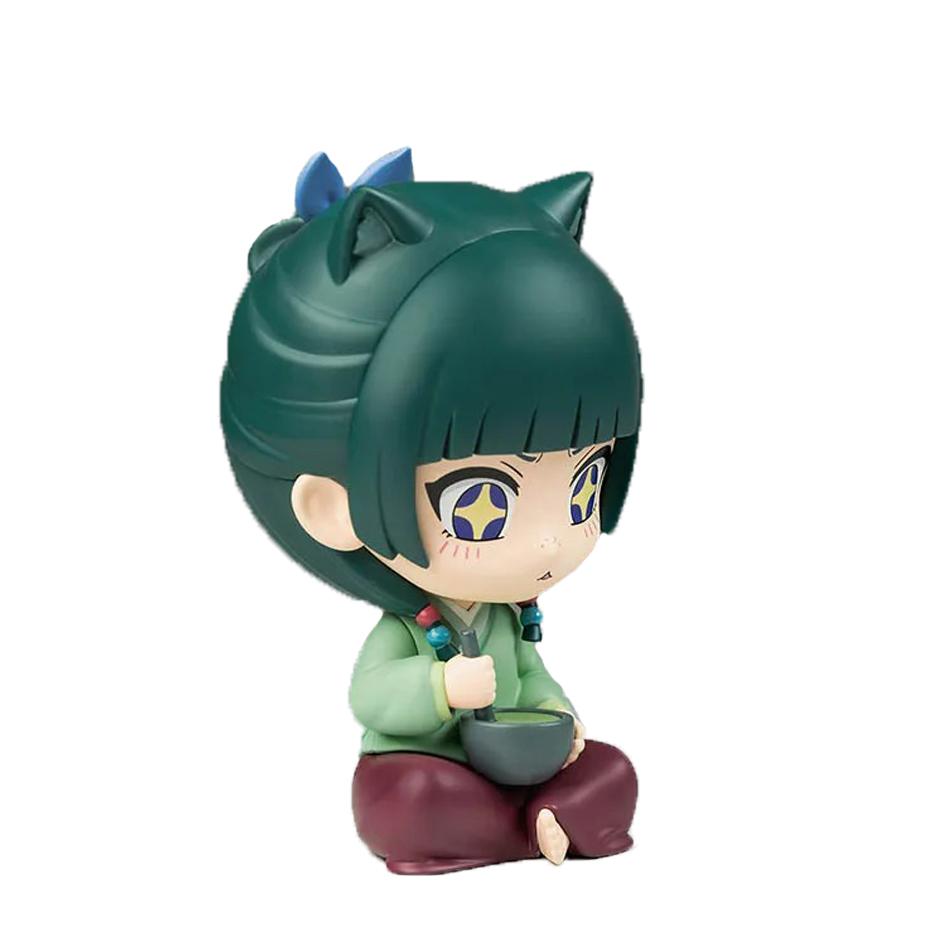 New The Apothecary Diaries Maomao Jinshi Mini Figure Anime Periphery Kawaii Sitting Toys Desktop Car Ornaments Model Gifts