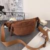 2025 Women's Versatile Corduroy Crossbody Bag - Simple, Casual Autumn/Winter Design