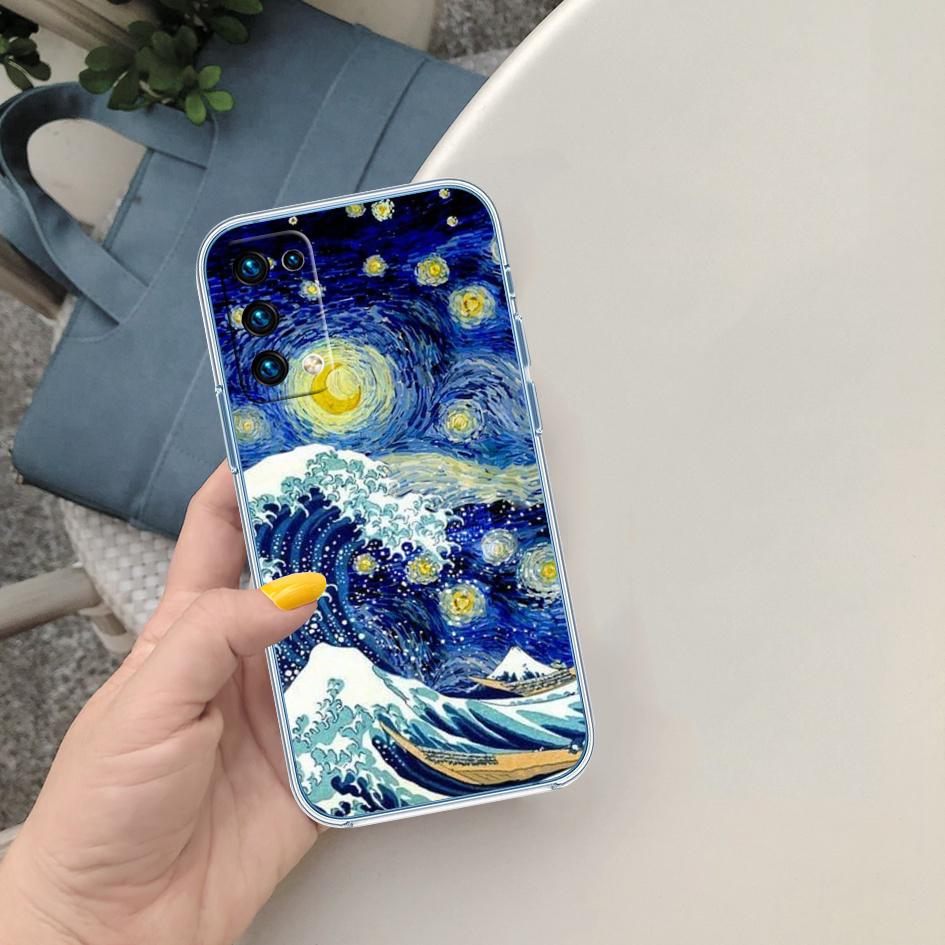 QT21 Great Wave Off Kanagawa New High-End Phone Case for Moto Edge 20 30 S30 40 50 Fusion Plus Pro Lite Neo Ultra G Stylus Play