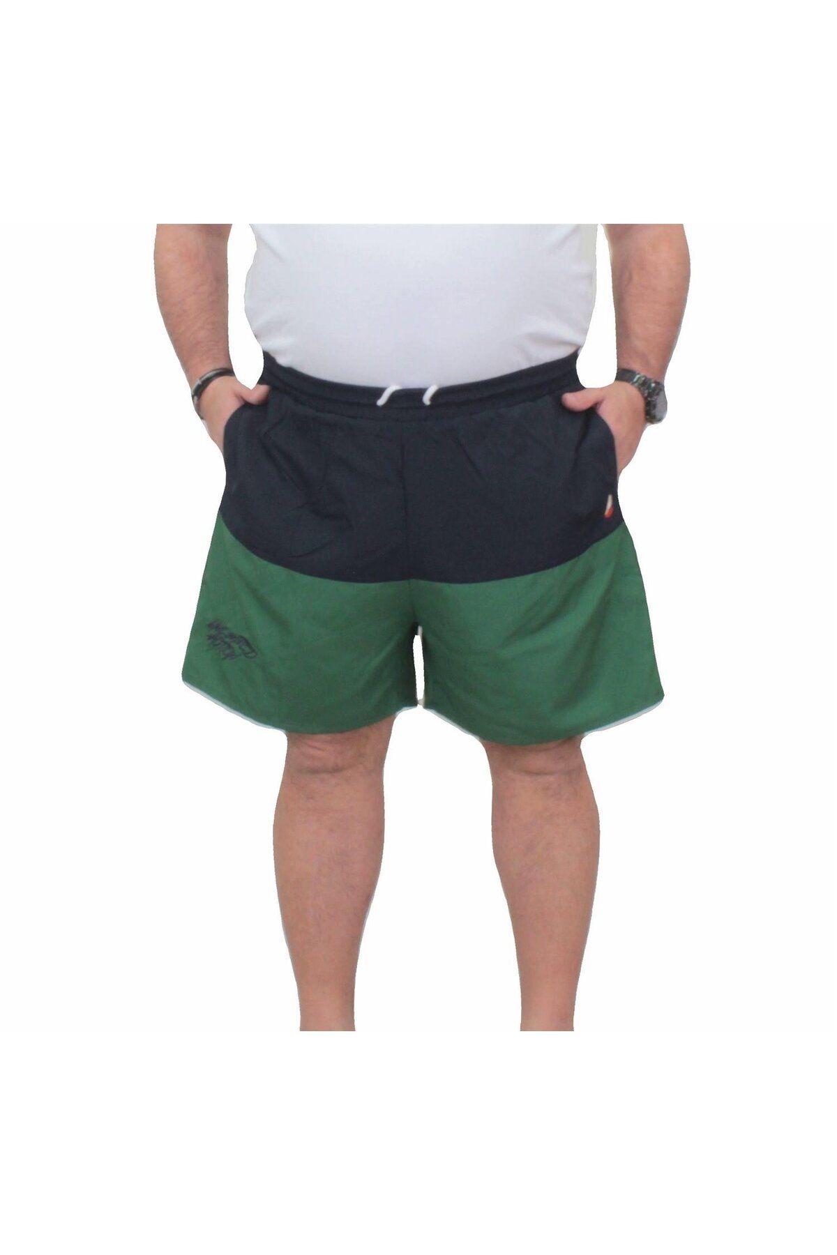 

Men s Plus Size Plus Size Shorts & Bermuda Plus Size Swim Shorts Sailing Green 3XL