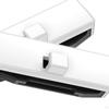 2 Pieces Seat Belt Adjuster Improve Driving Comfort Universal Seatbelt Clips Black
